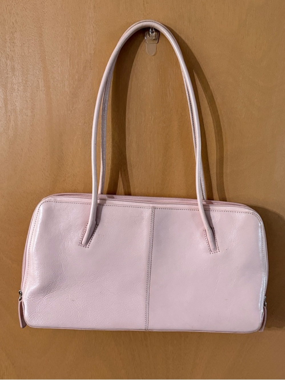 Classic Pink Wilson’s Leather Shoulder Bag - Women's Tote